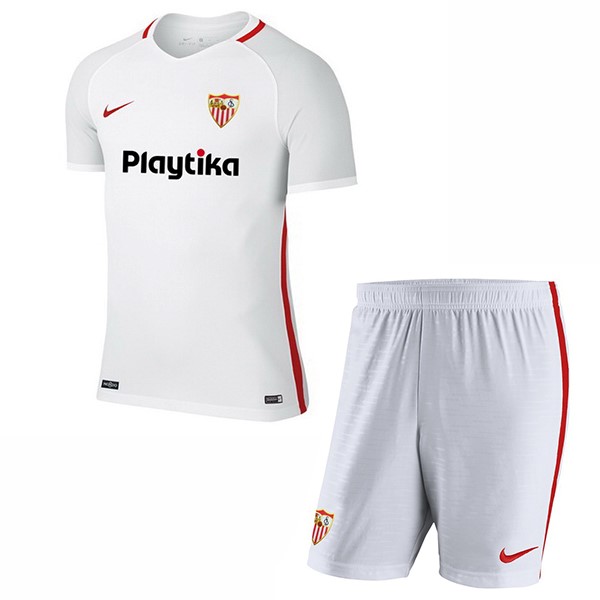 Camiseta Sevilla 1ª Niño 2018-2019 Blanco